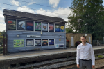 Lewis at St Margarets Station